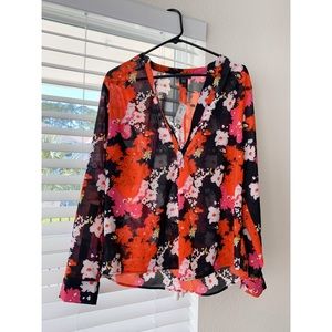 {The Limited} Floral Blouse - Size L